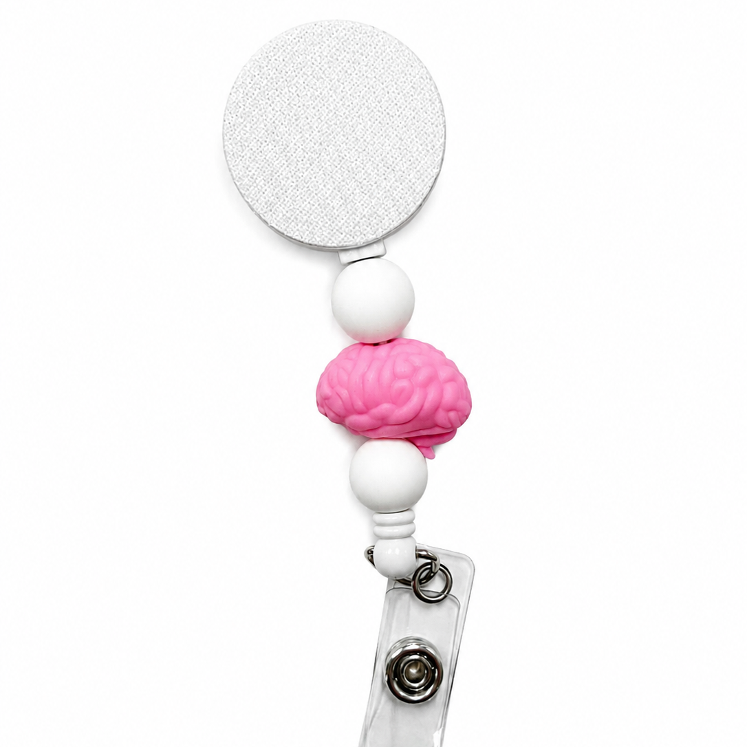 Brain Interchangeable Badge Reel