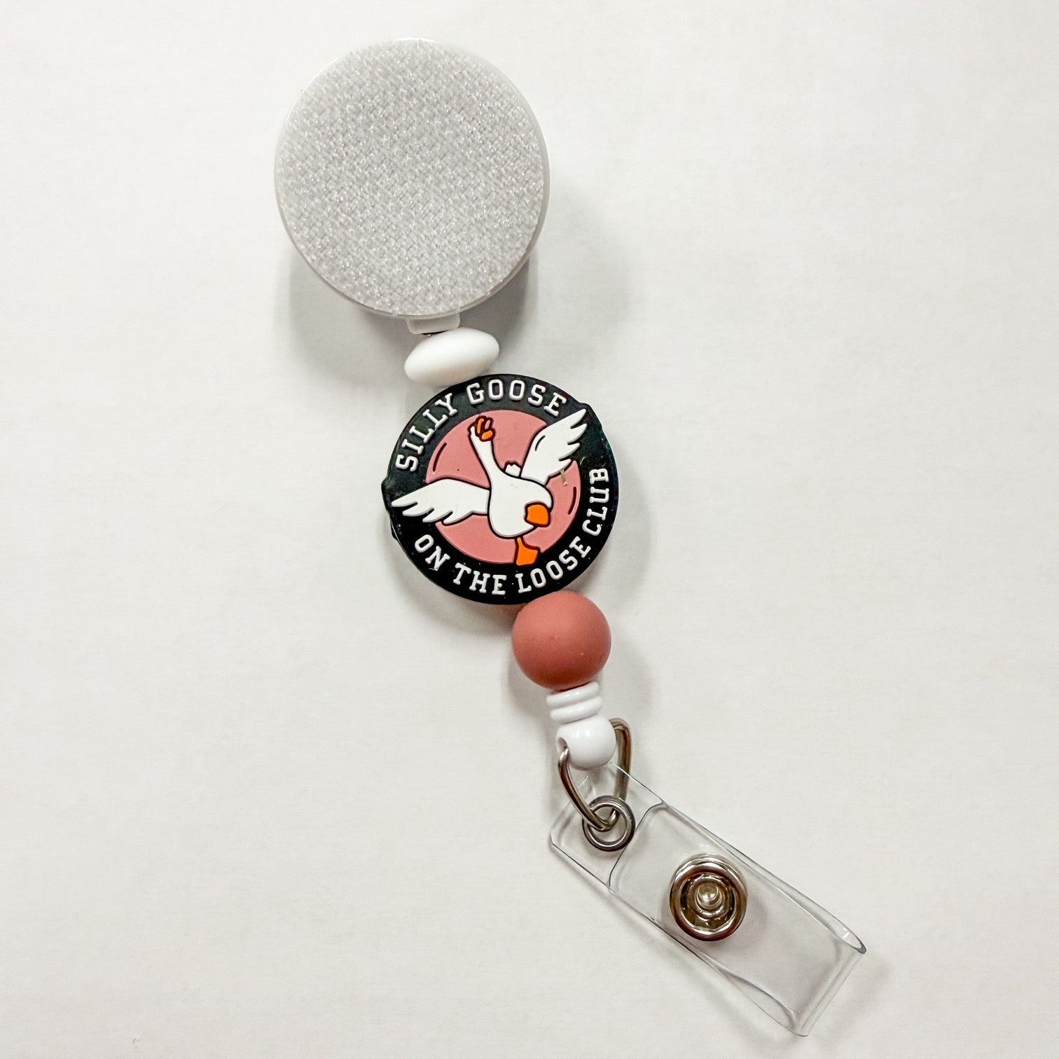 Silly Goose On The Loose Club Interchangeable Badge Reel