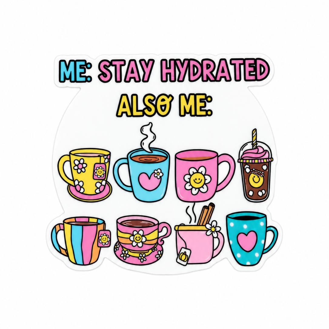 Me Stay Hydrated / PLASTIC Add on