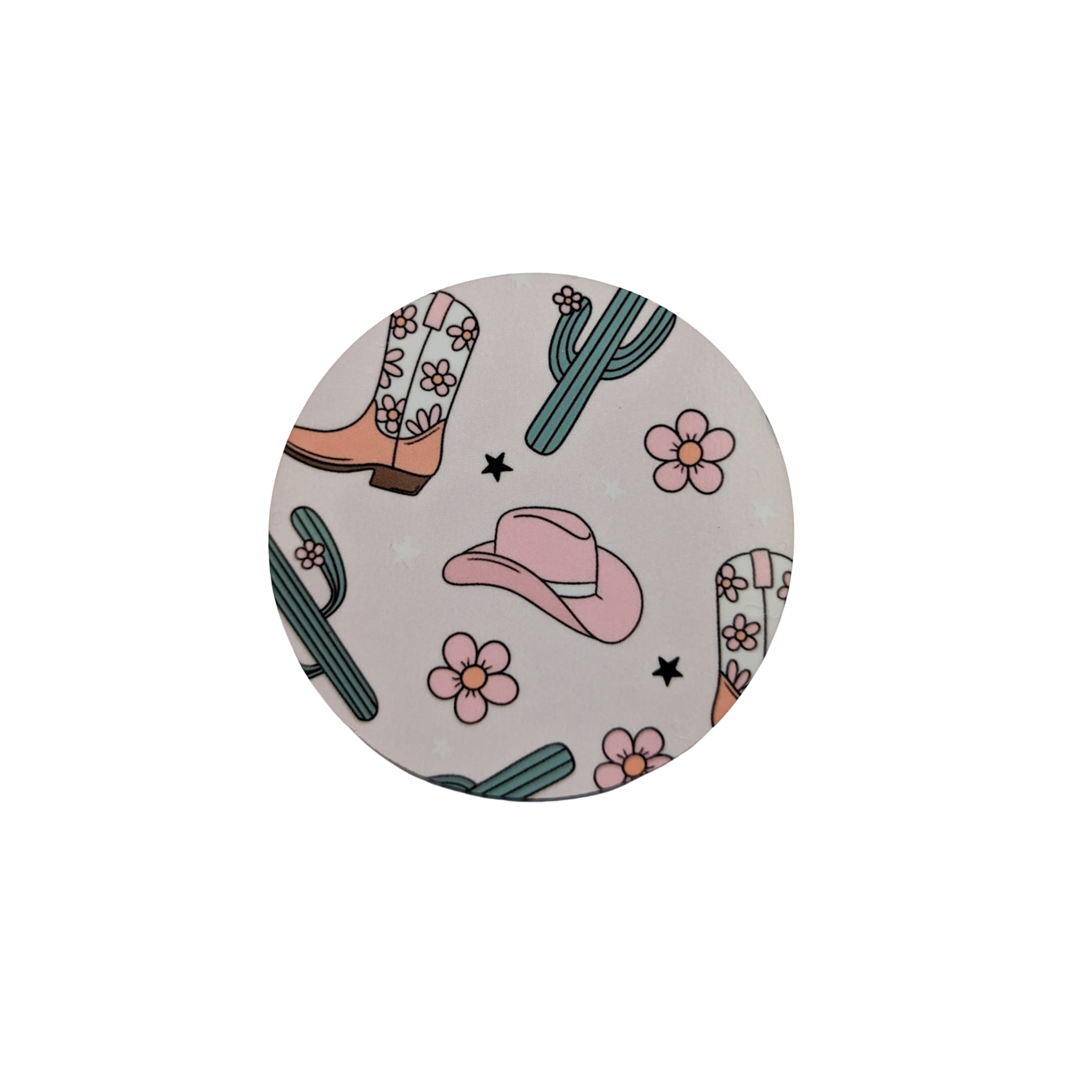 Cowgirl Western Cactus / Hardboard Add on / 6B15