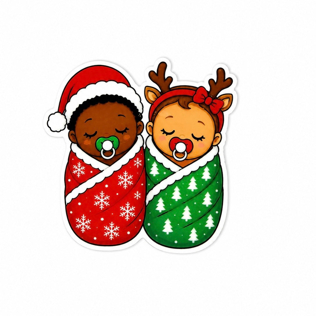 Christmas Baby / NICU Labor Delivery Mother Baby / PLASTIC Add on