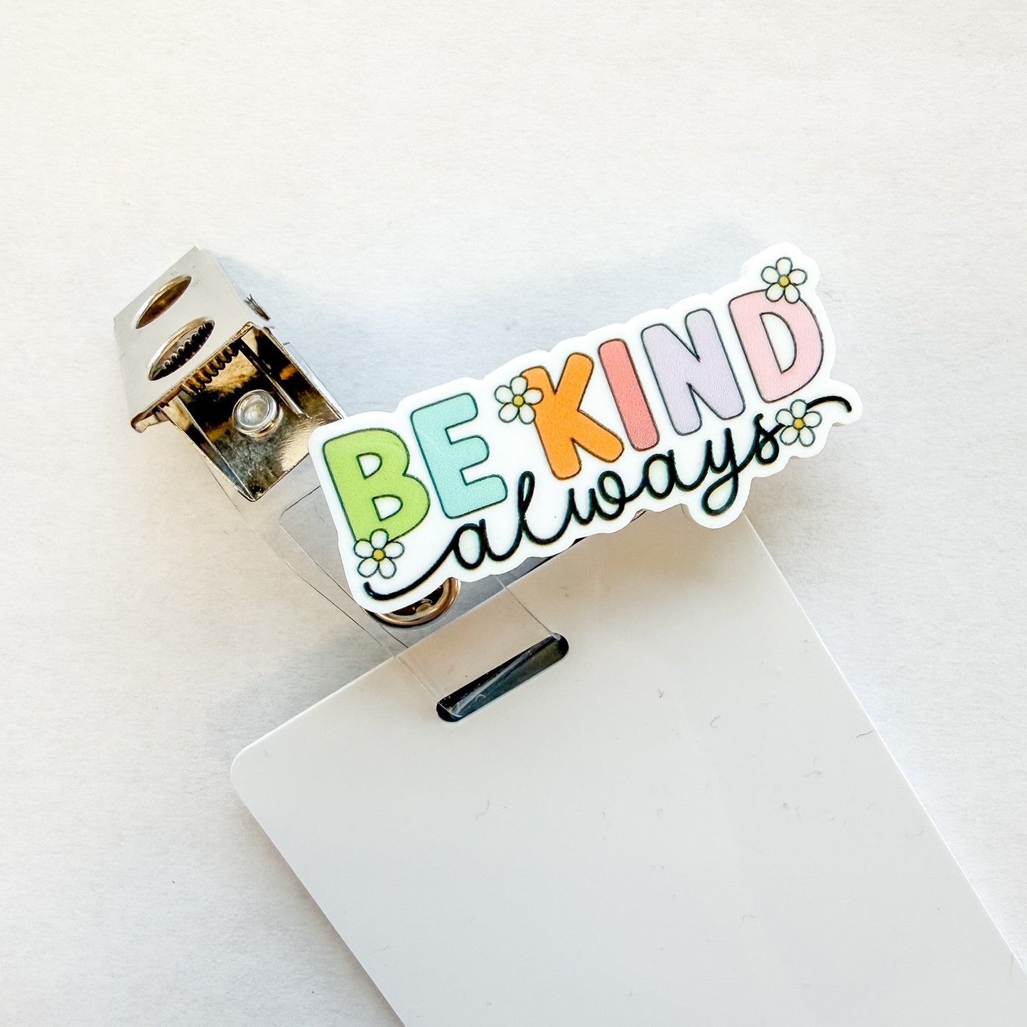 Badge Topper / CHARM COLLECTION - Be Kind Always - Charm Only