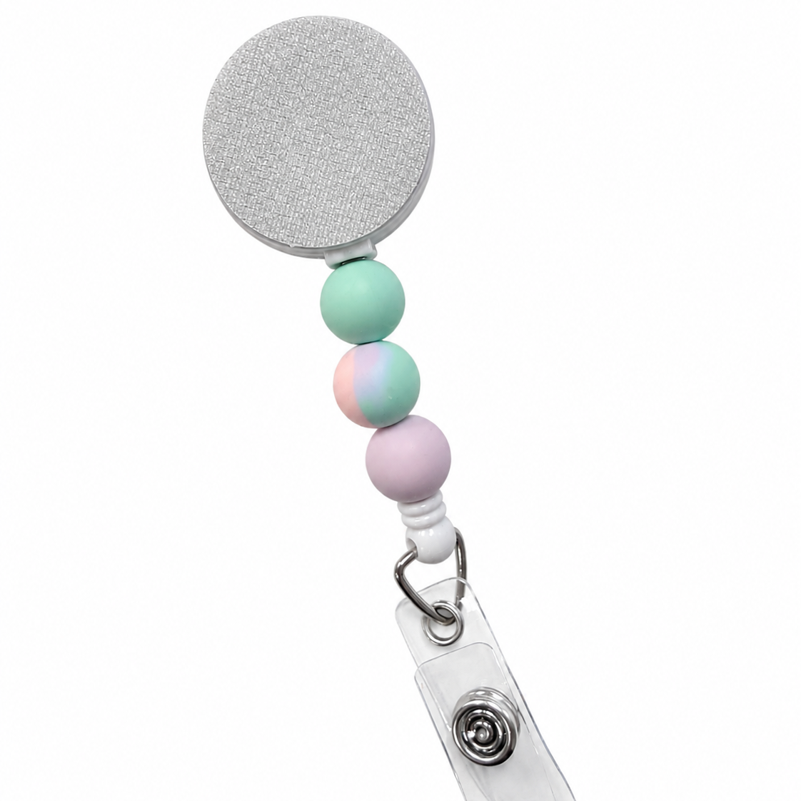Sherbet Swirl Interchangeable Badge Reel