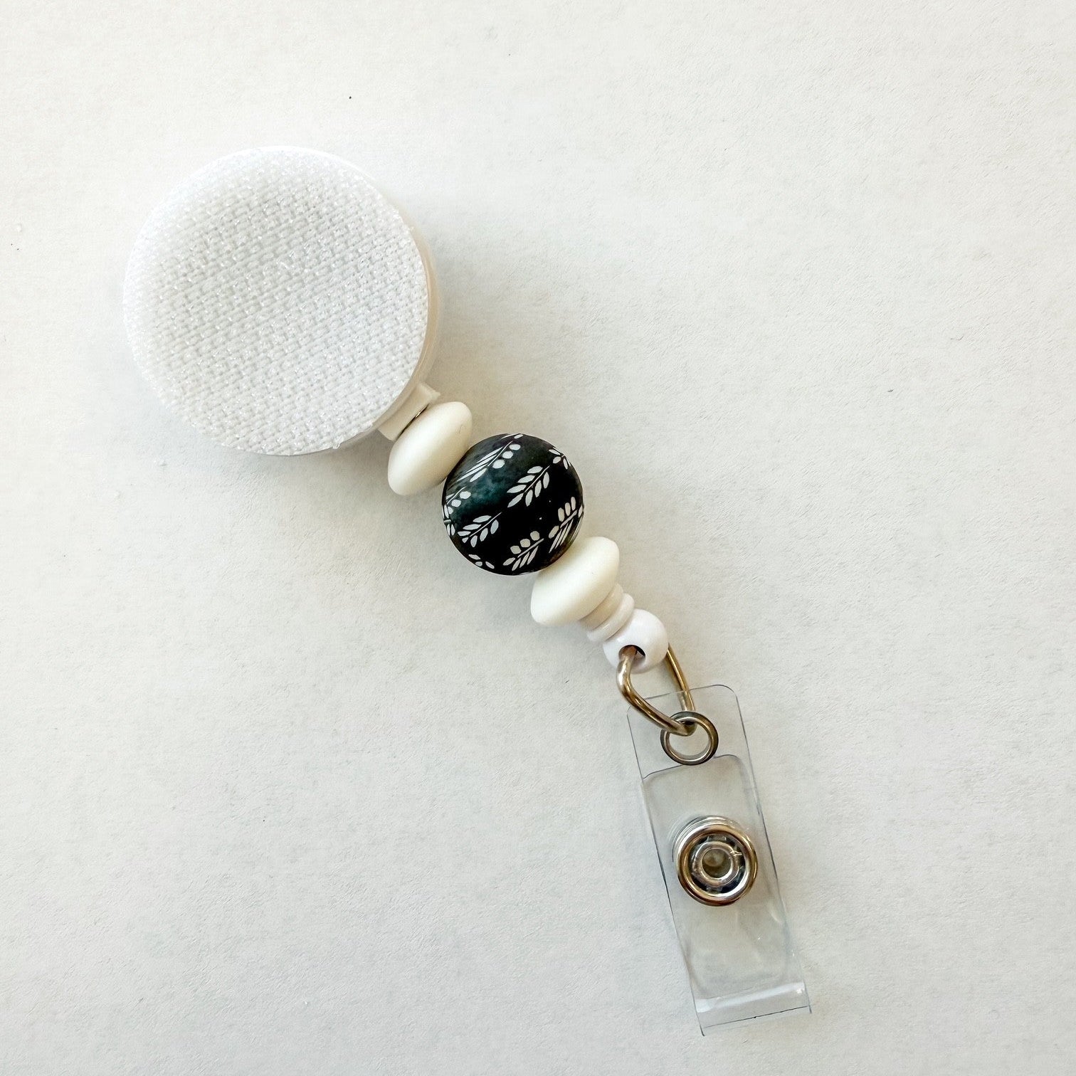 Midnight Laurel Interchangeable Badge Reel