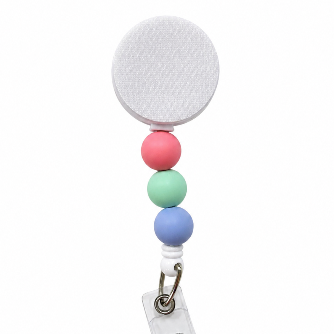 Sweet Pea Interchangeable Badge Reel