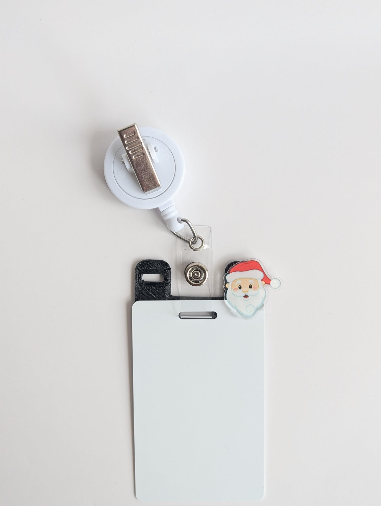 Badge Topper / CHARM COLLECTION - Santa - Charm Only