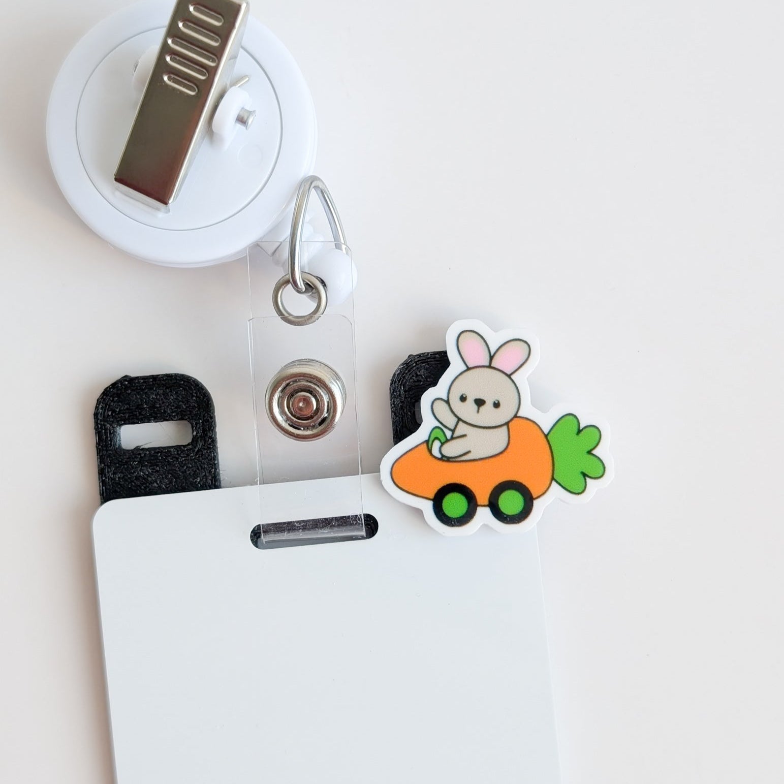Badge Topper / CHARM COLLECTION - Easter Bunny - Charm Only