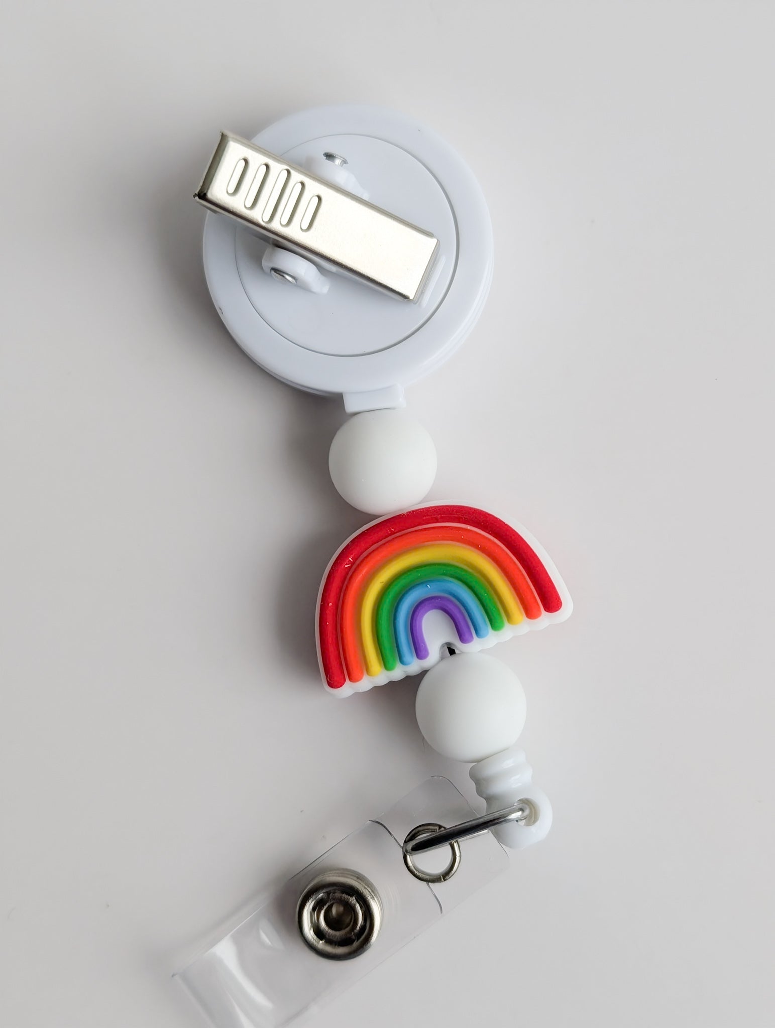 Classic Rainbow / Interchangeable Badge Reel