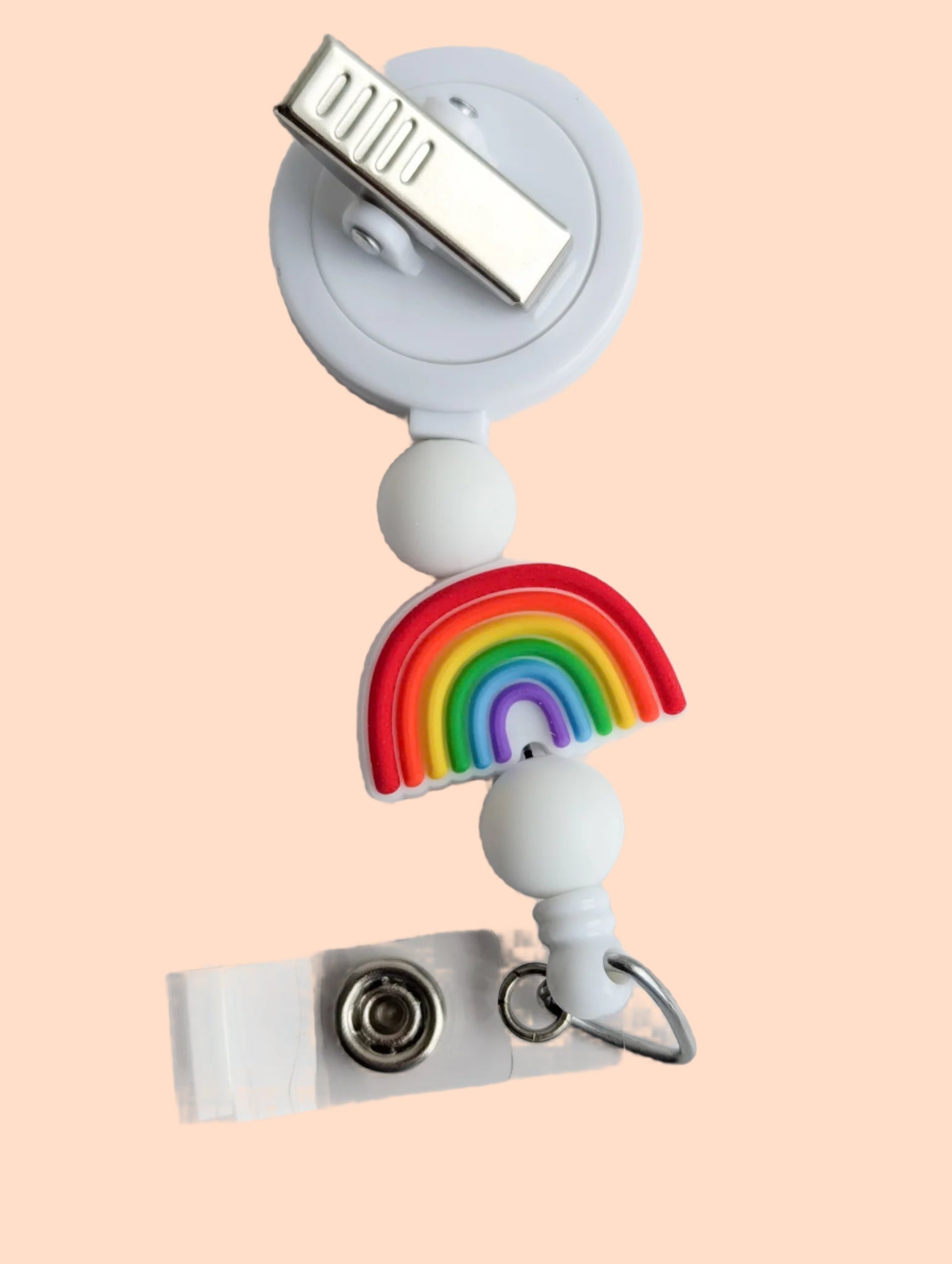 Classic Rainbow / Interchangeable Badge Reel