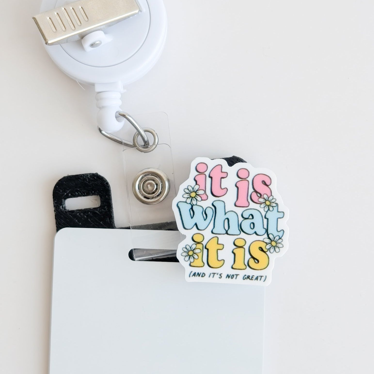 Badge Topper / CHARM COLLECTION - IT is What it IS - Charm Only