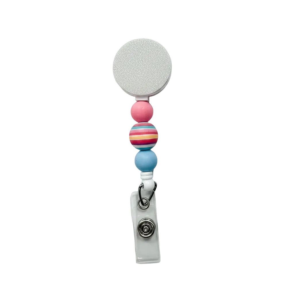 Beach Ball | Interchangeable Badge Reel