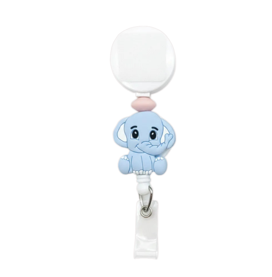 Baby Elephant | Interchangeable Badge Reel