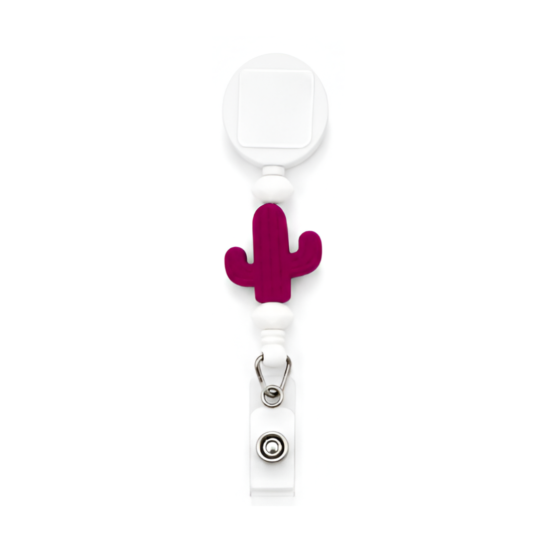 Western Cactus | Interchangeable Badge Reel