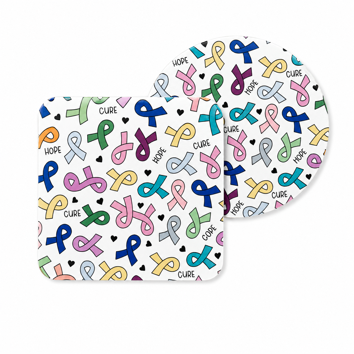 Cancer Awareness Ribbon | Hard Board Add-On