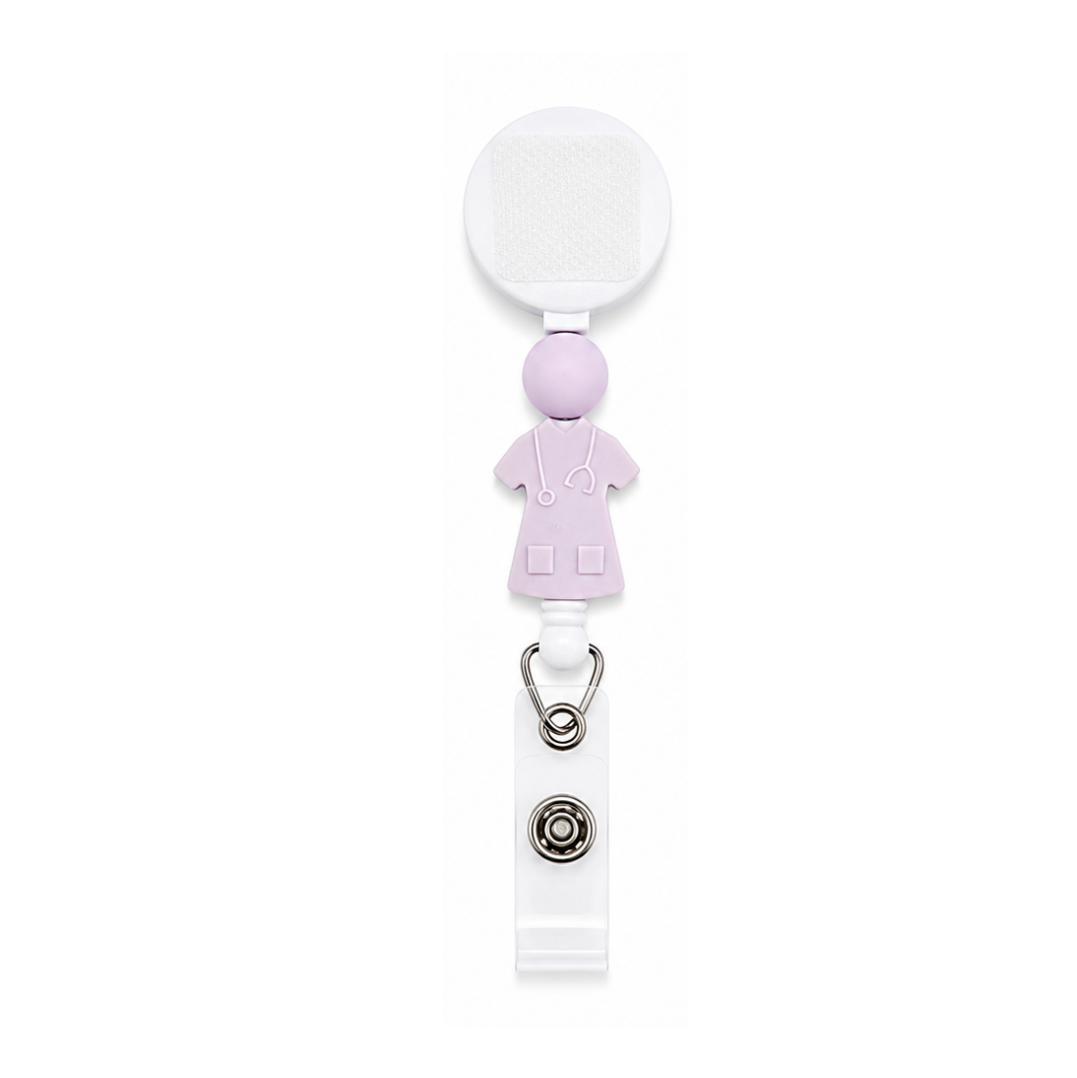 Healthcare Scrubs | Interchangeable Badge Reel