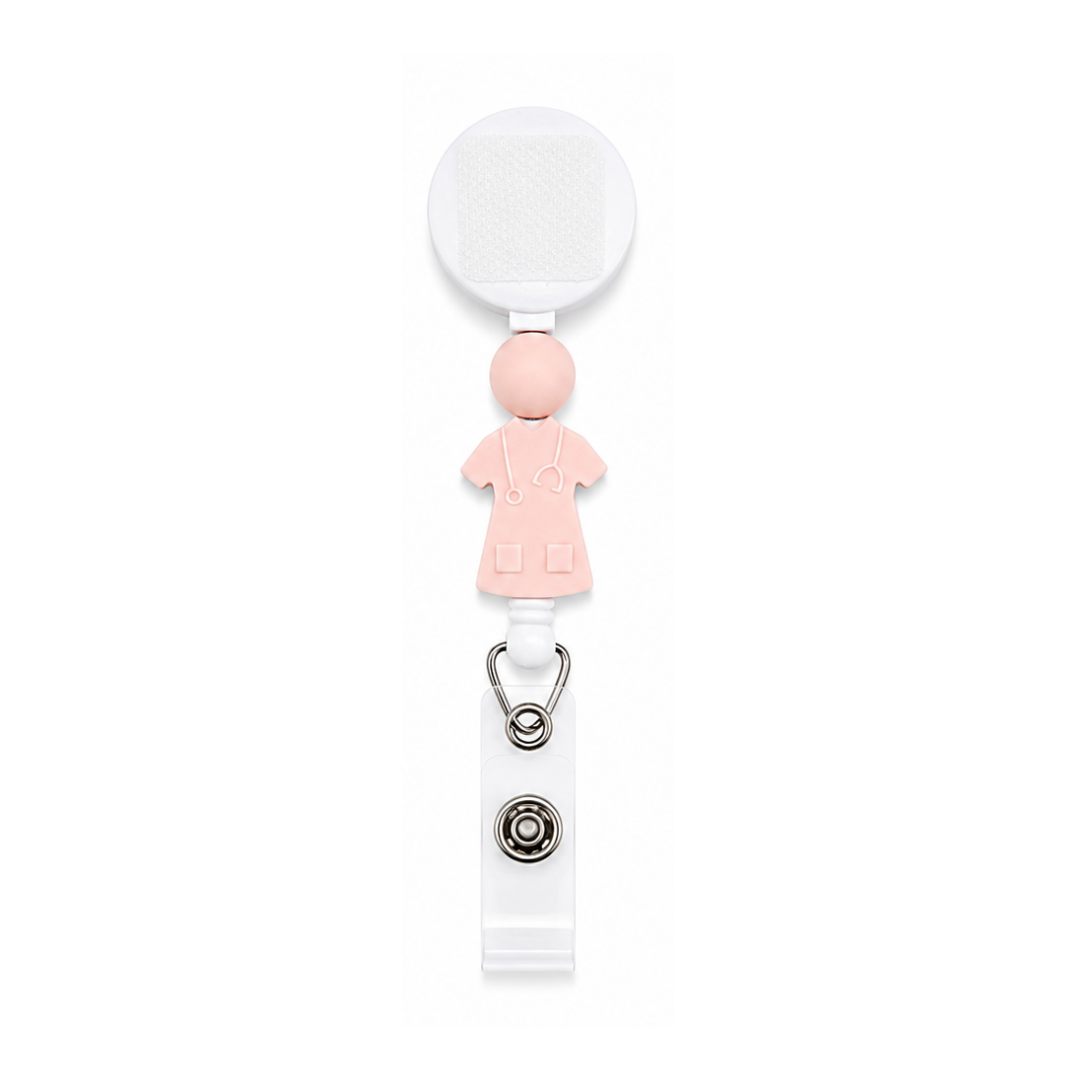 Healthcare Scrubs | Interchangeable Badge Reel