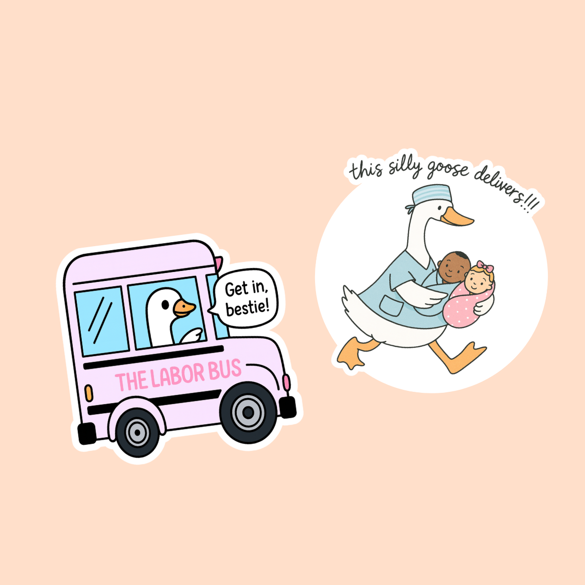 Goose Labor Delivery / PLASTIC Add on