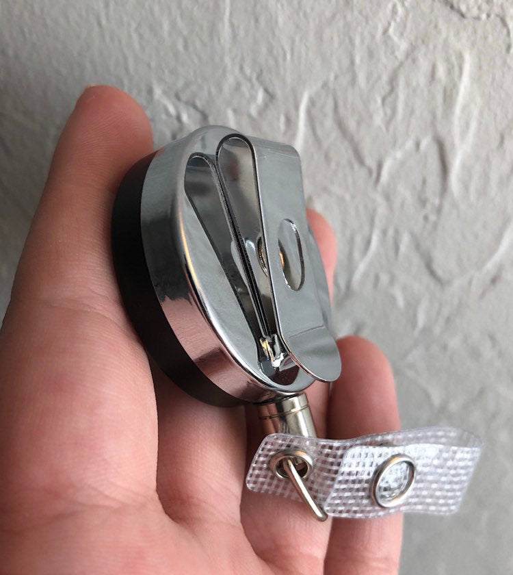 EXTRAS / Interchangeable Badge Reel - Extra Durable - Belt Clip