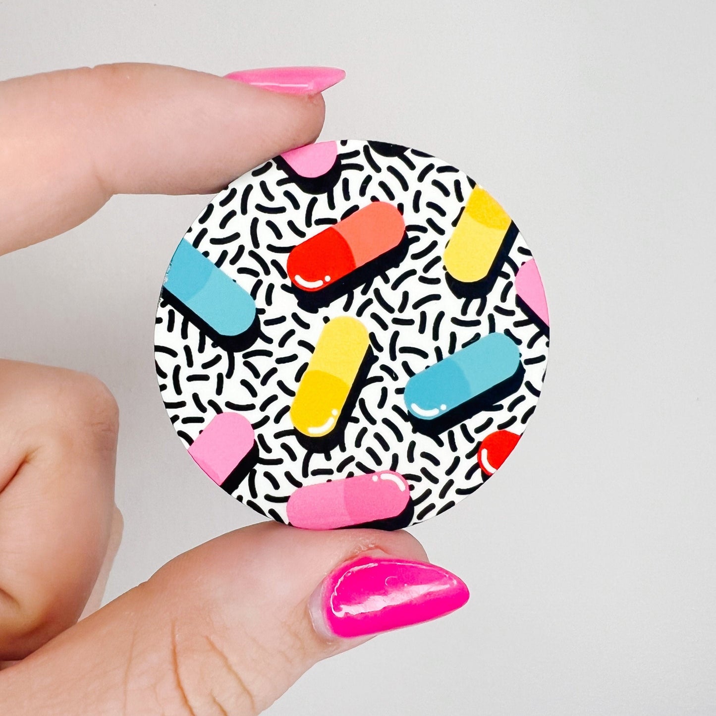 Medical HAPPY PILL / Hardboard Add on / 3B22