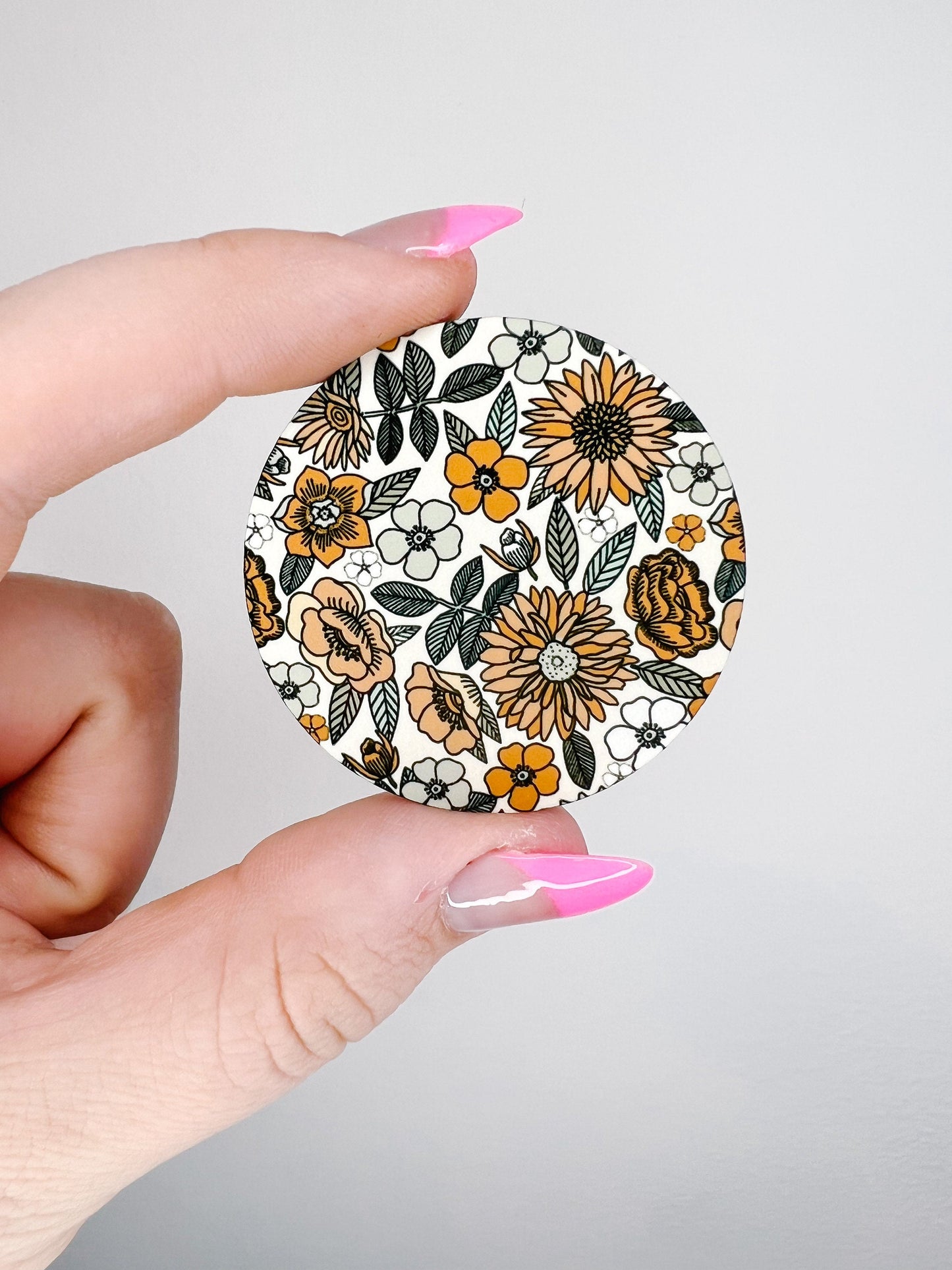 Floral Green / Pattern / Hardboard Add on / 1B24