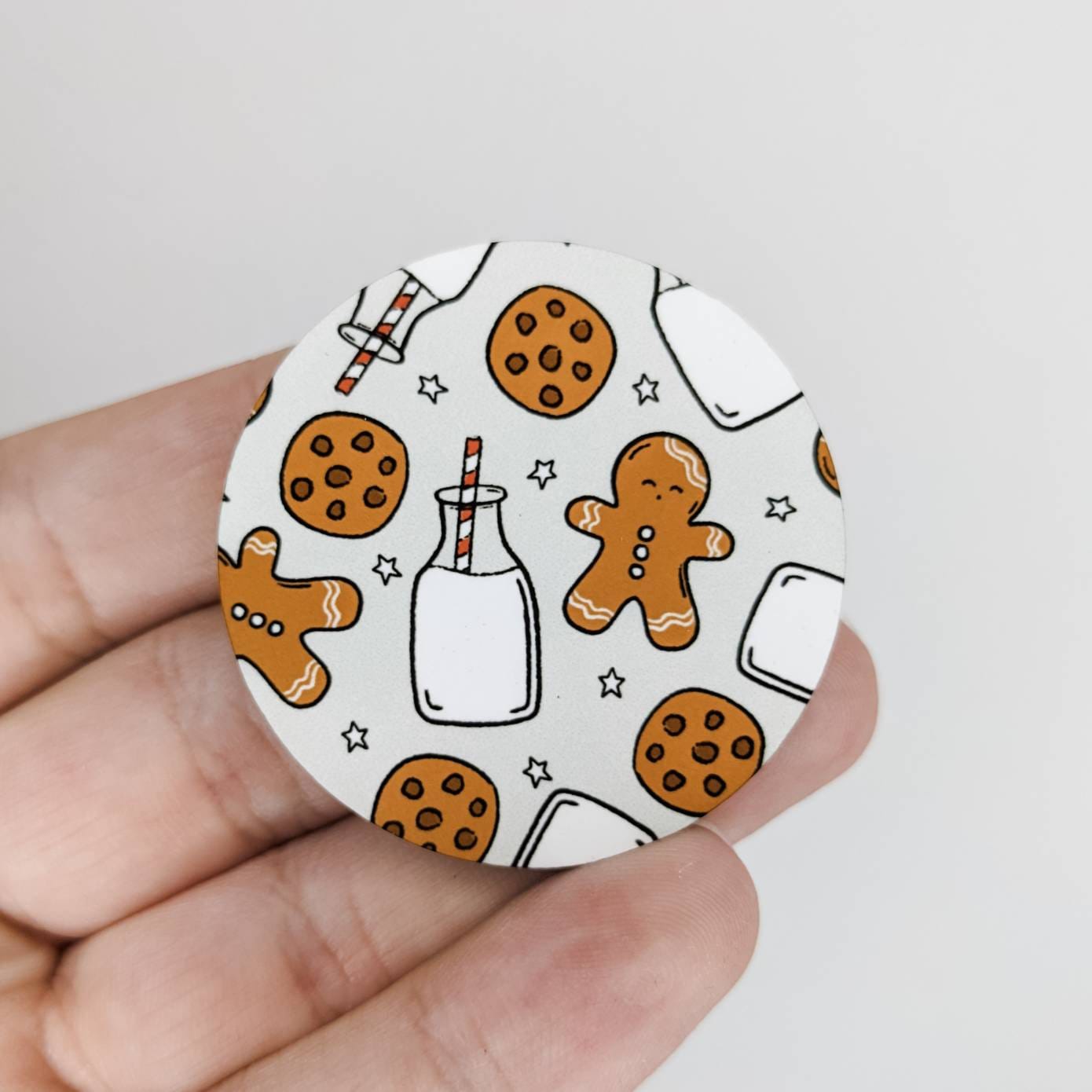 Gingerbread Milk / Christmas / Hardboard Add on / 6A26