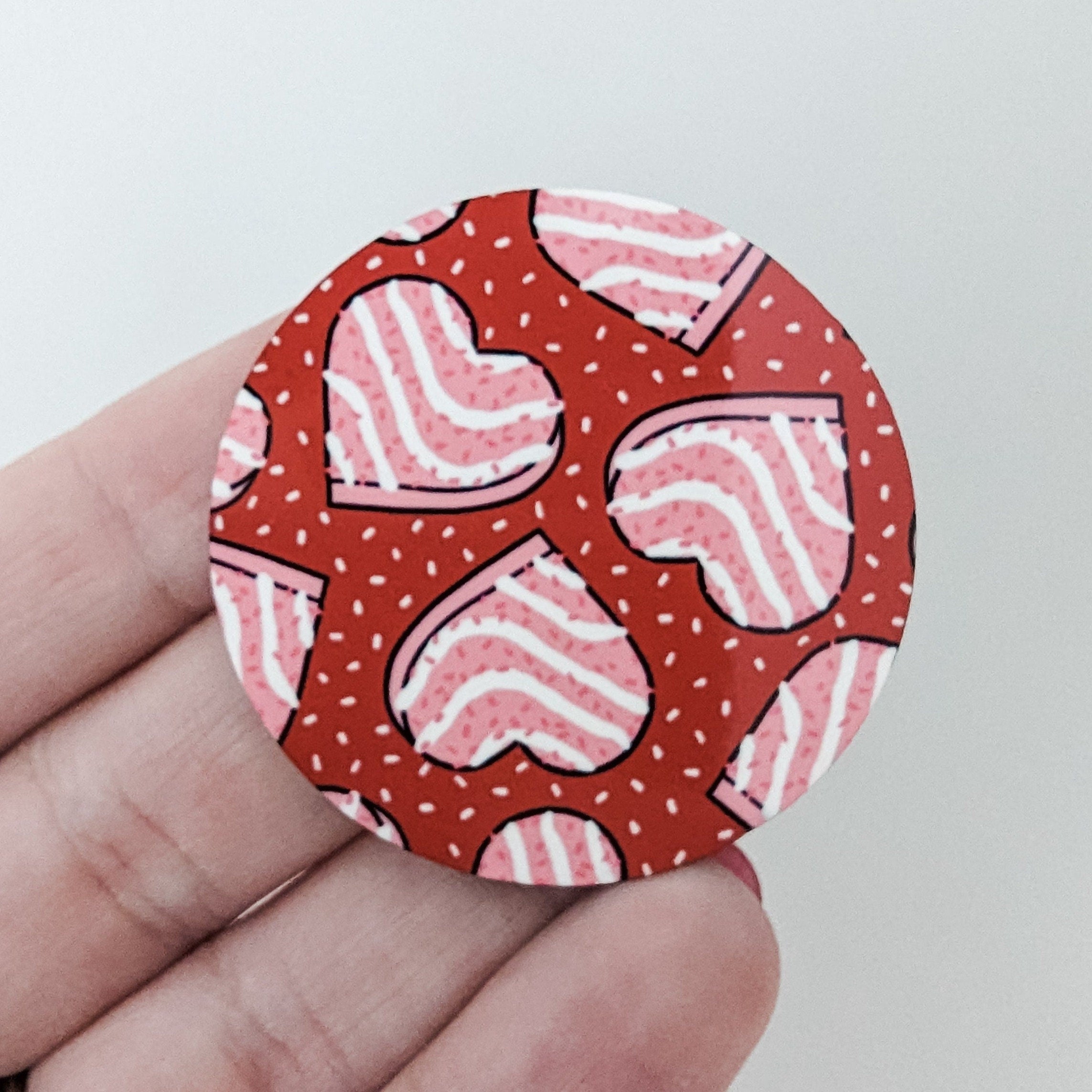 Heart Cakes / VALENTINES DAY / Hardboard Add on / 3A26