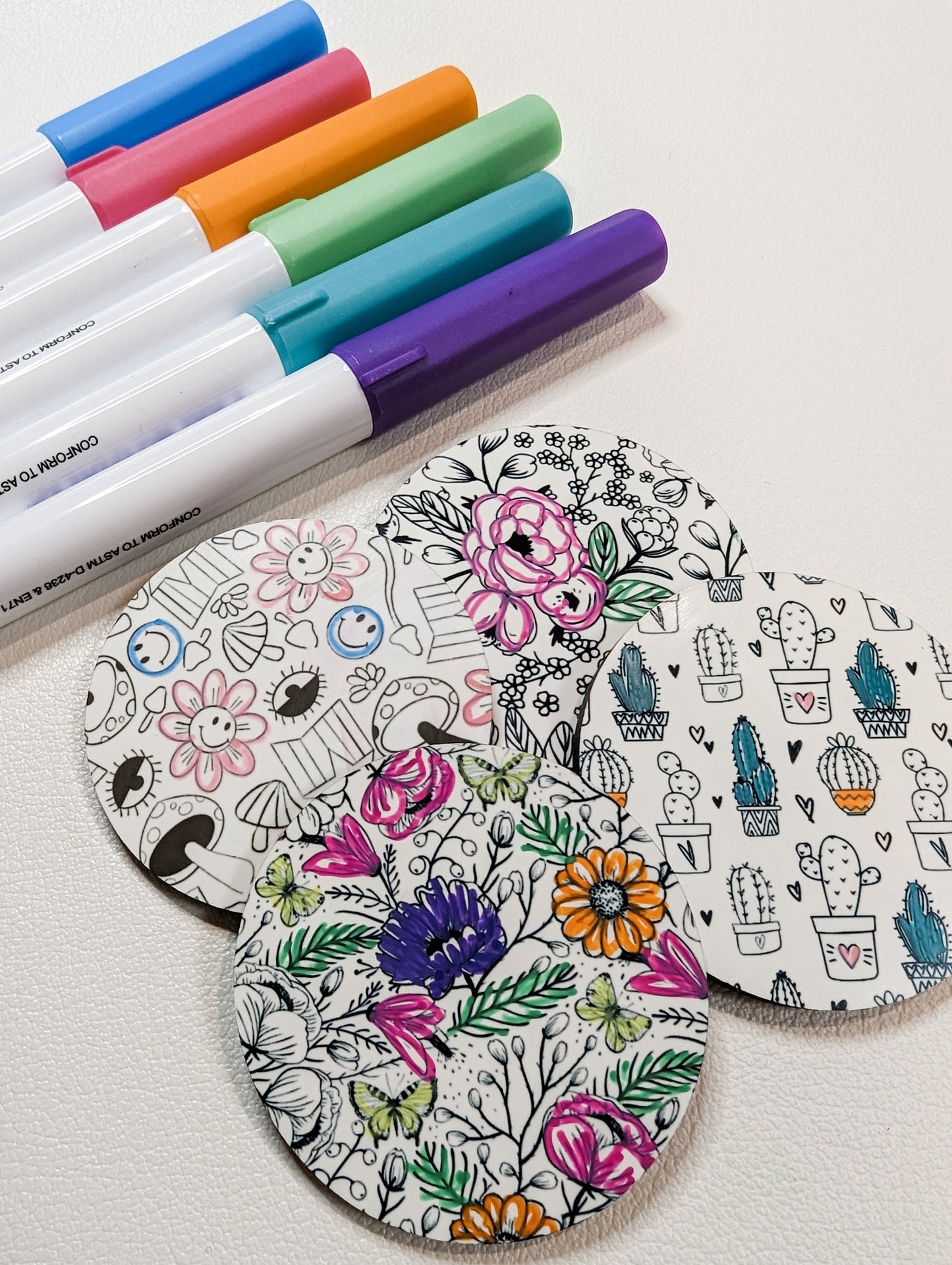 Cactus Doodle / Hardboard Add on