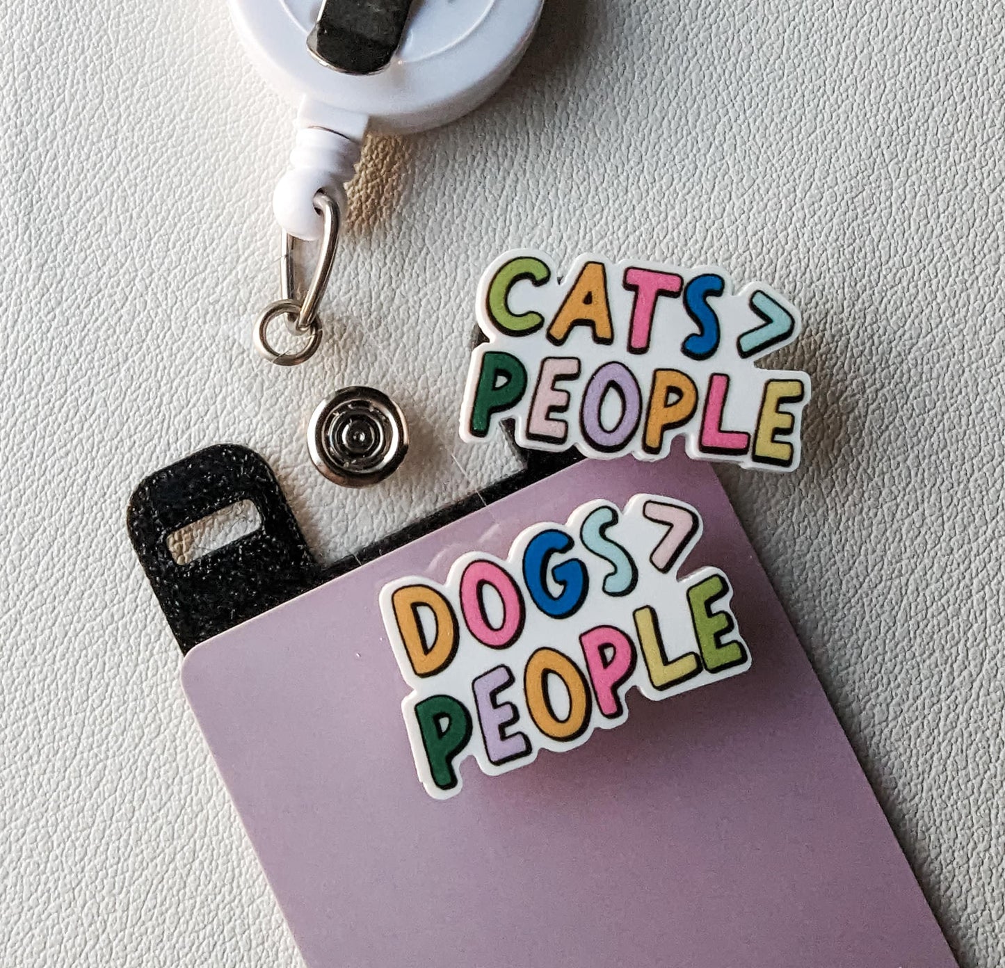 Badge Topper / CHARM COLLECTION - Cats Dogs - Charm