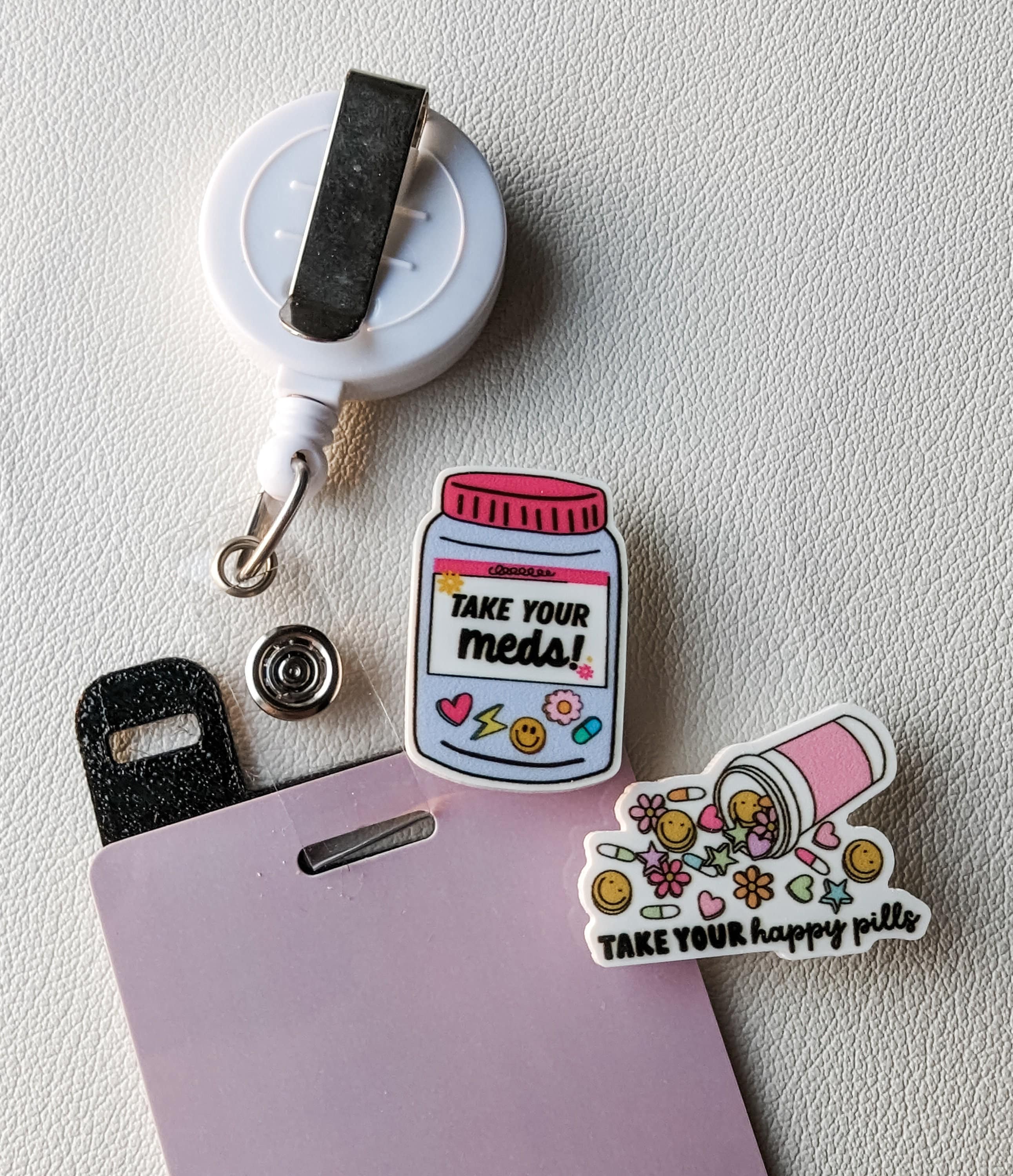 Badge Topper / CHARM COLLECTION - Take Your Pills - Charm Only/ 2C37