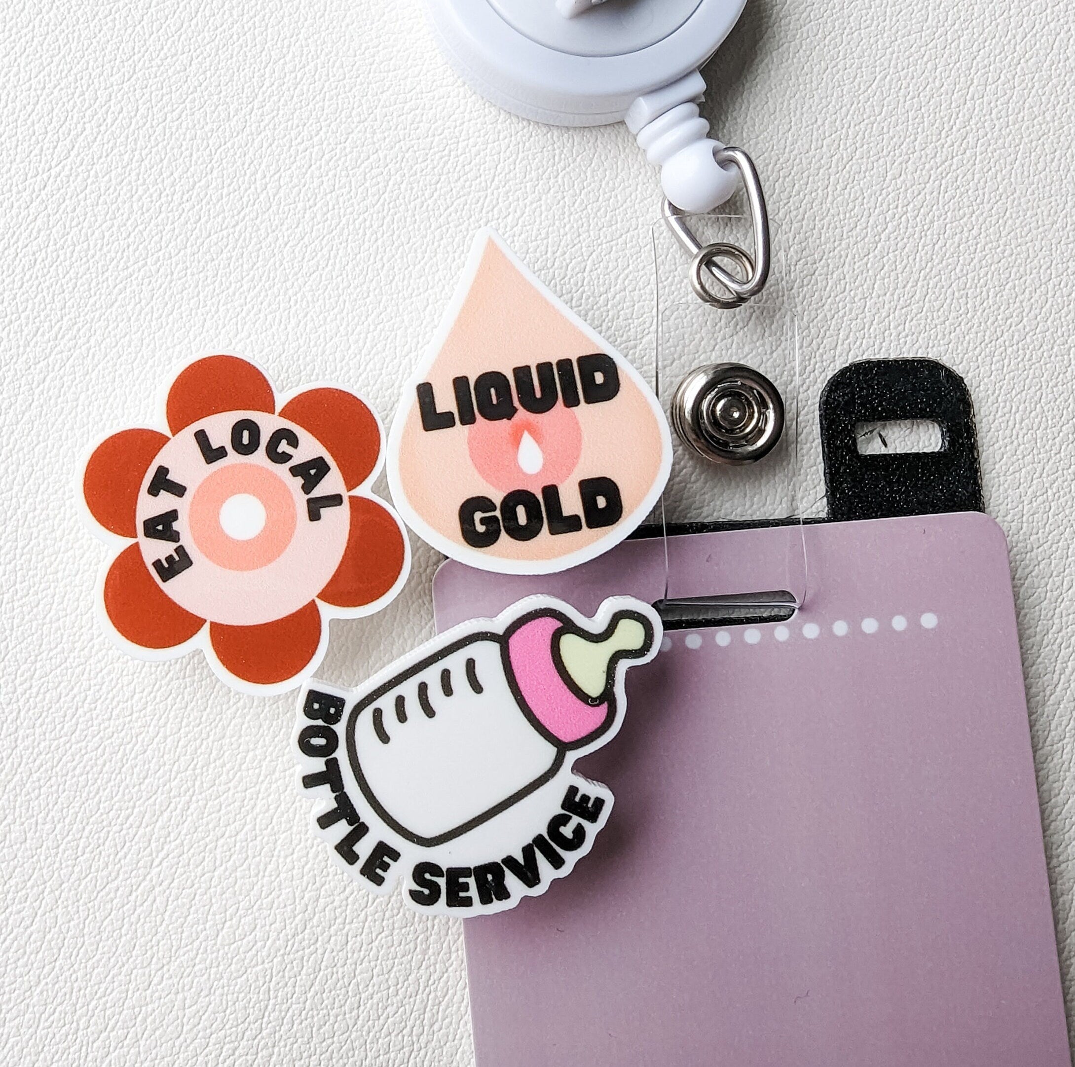 Badge Topper / CHARM COLLECTION - Lactation Mother Baby - Charm Only