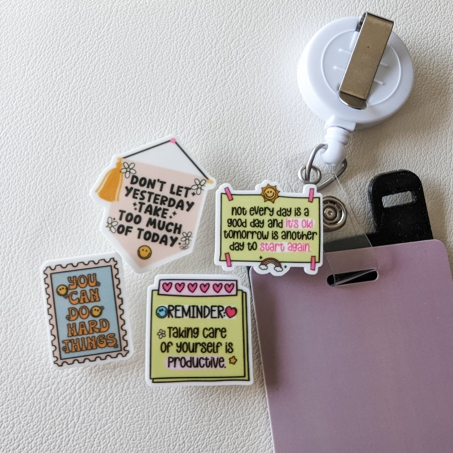 Badge Topper / CHARM COLLECTION - Affirmation - Charm Only