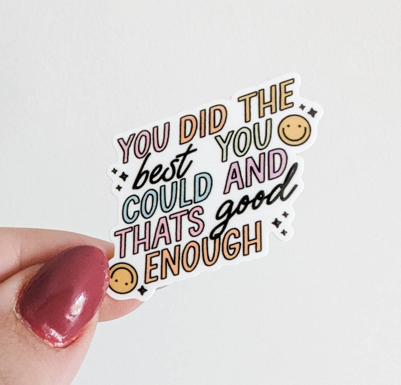 You did the Best you Could / PLASTIC Add on