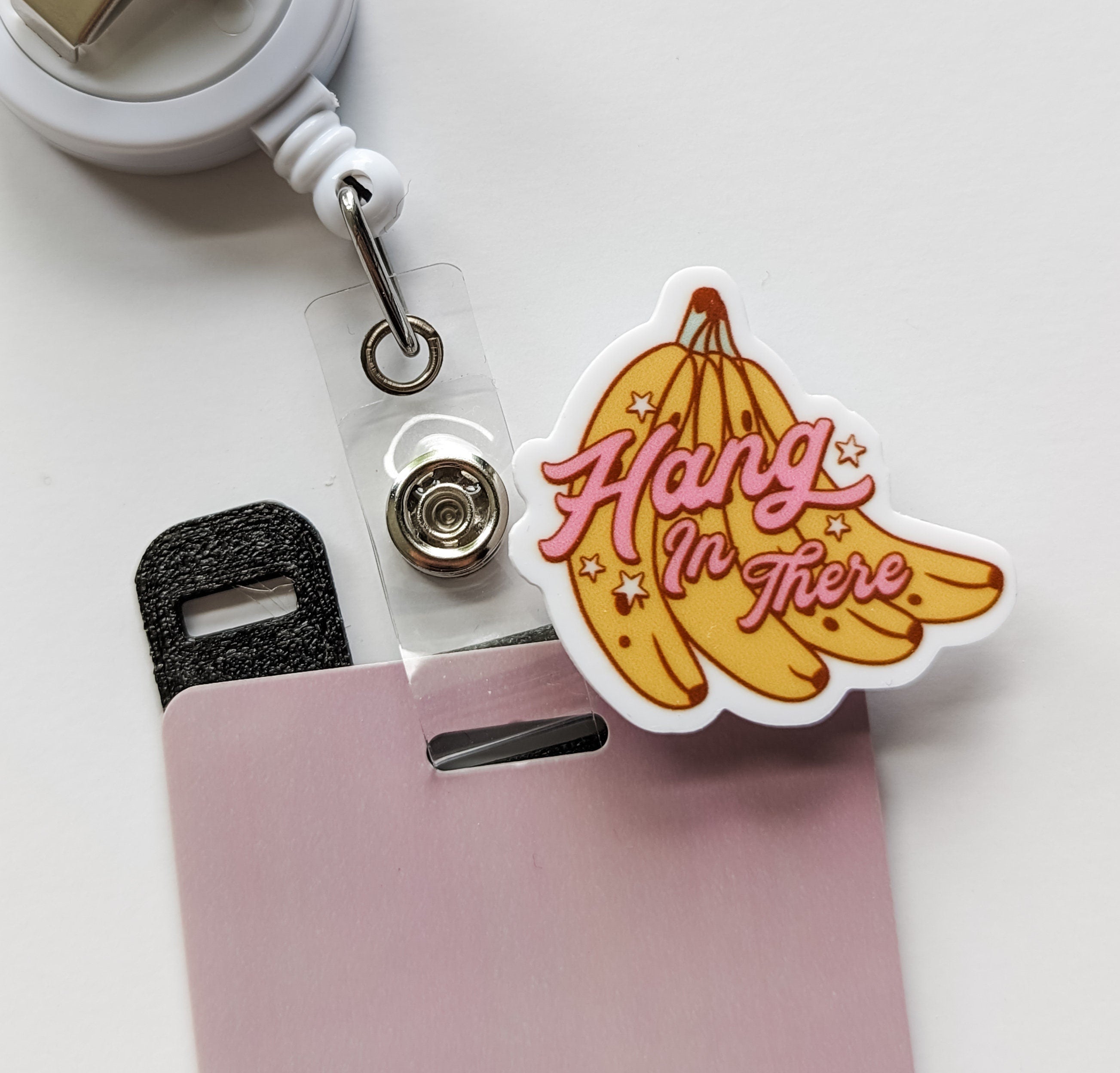 Badge Topper / CHARM COLLECTION - Hang in There - Charm Only
