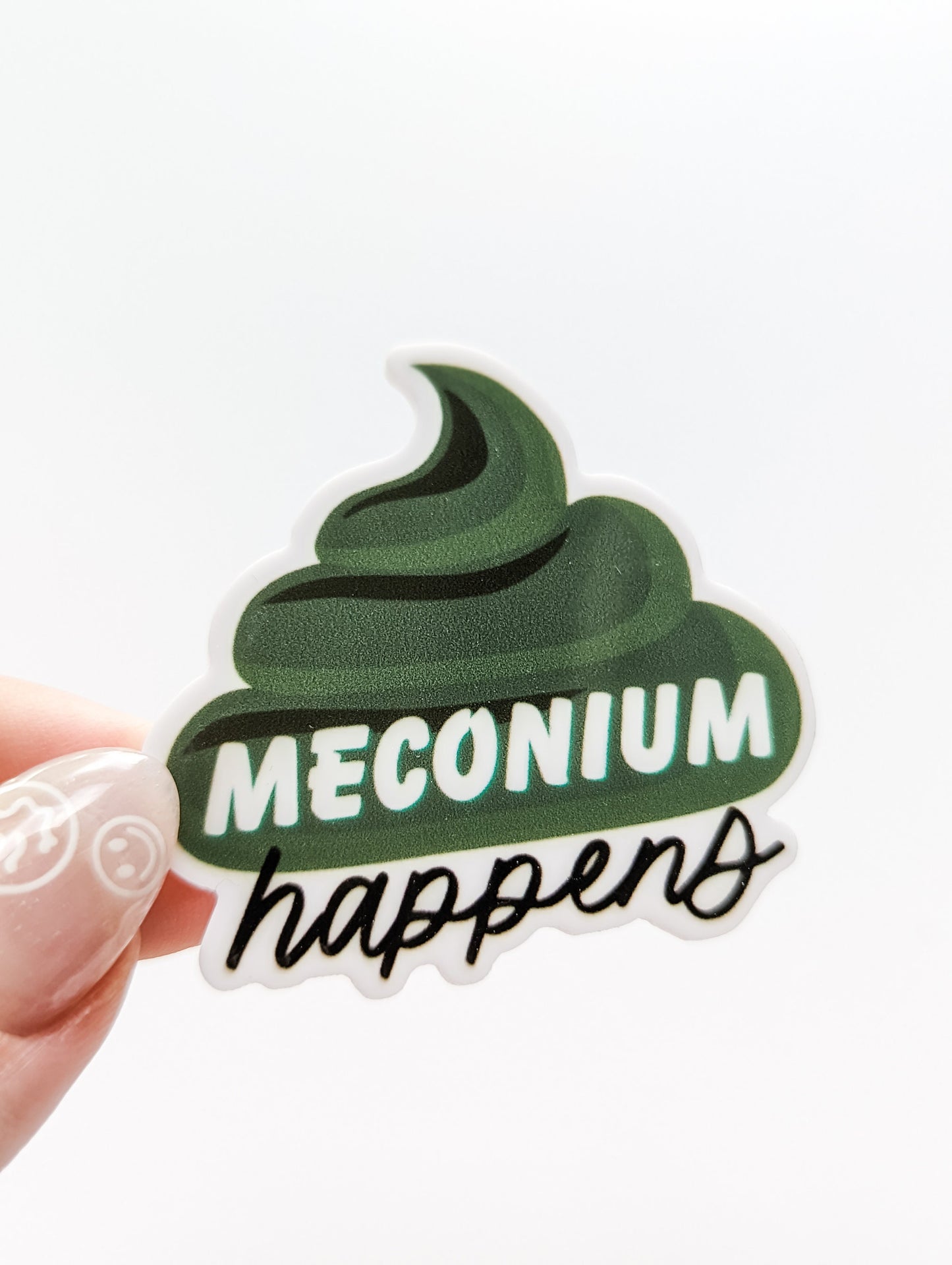 Meconium Happens / Labor Delivery Mother Baby / PLASTIC Add on / 11C32