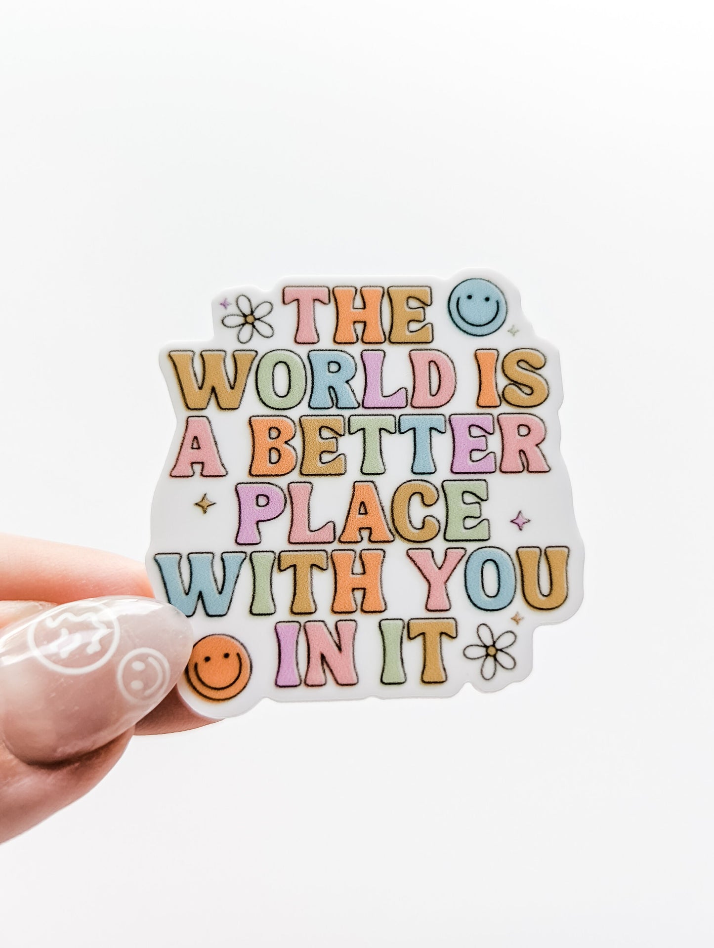 The World is a Better Place with you In It / PLASTIC Add on / 11C2
