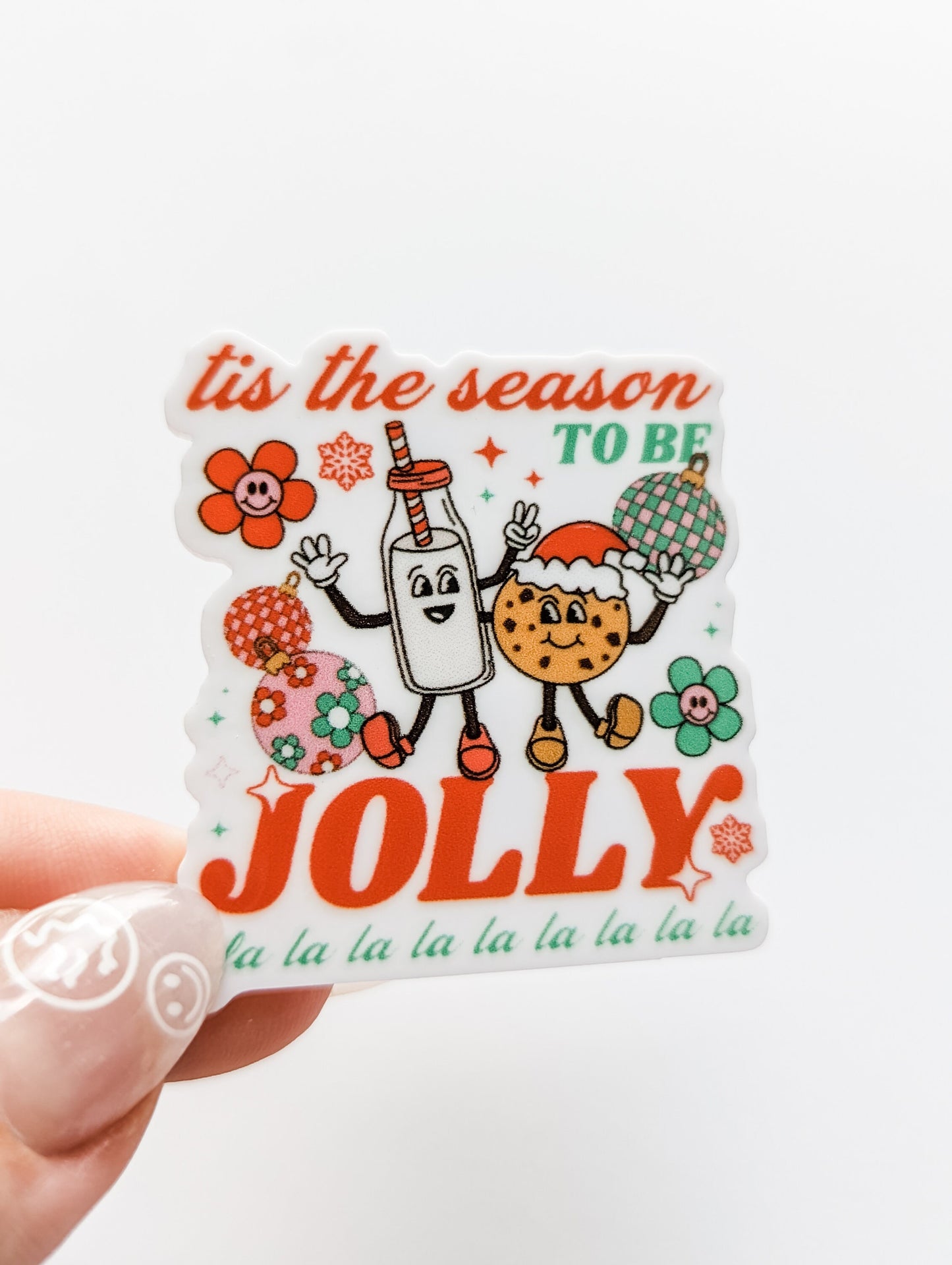Tis the Season to be Jolly / Christmas / PLASTIC Add on / 11C19