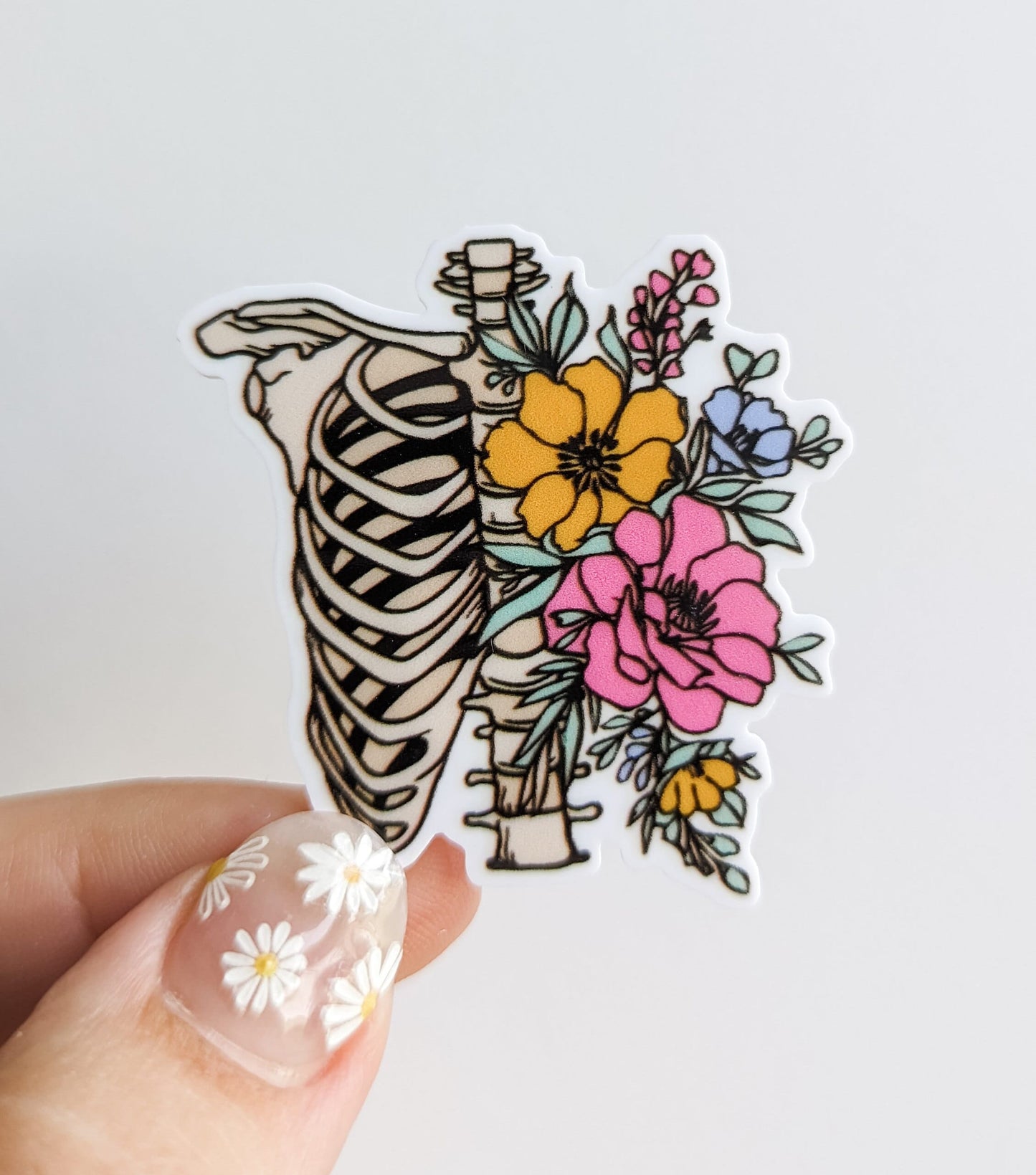 Floral Rib Cage / PLASTIC Add on / 11A21