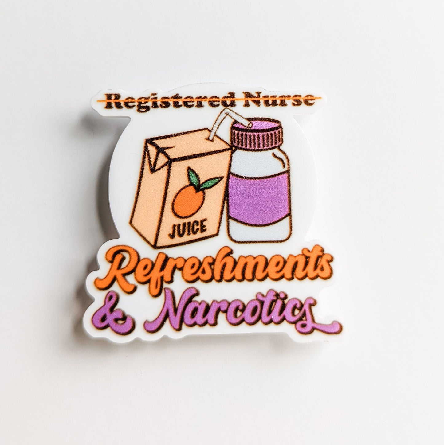 RN refreshments and narcs / PLASTIC Add on / 12A22