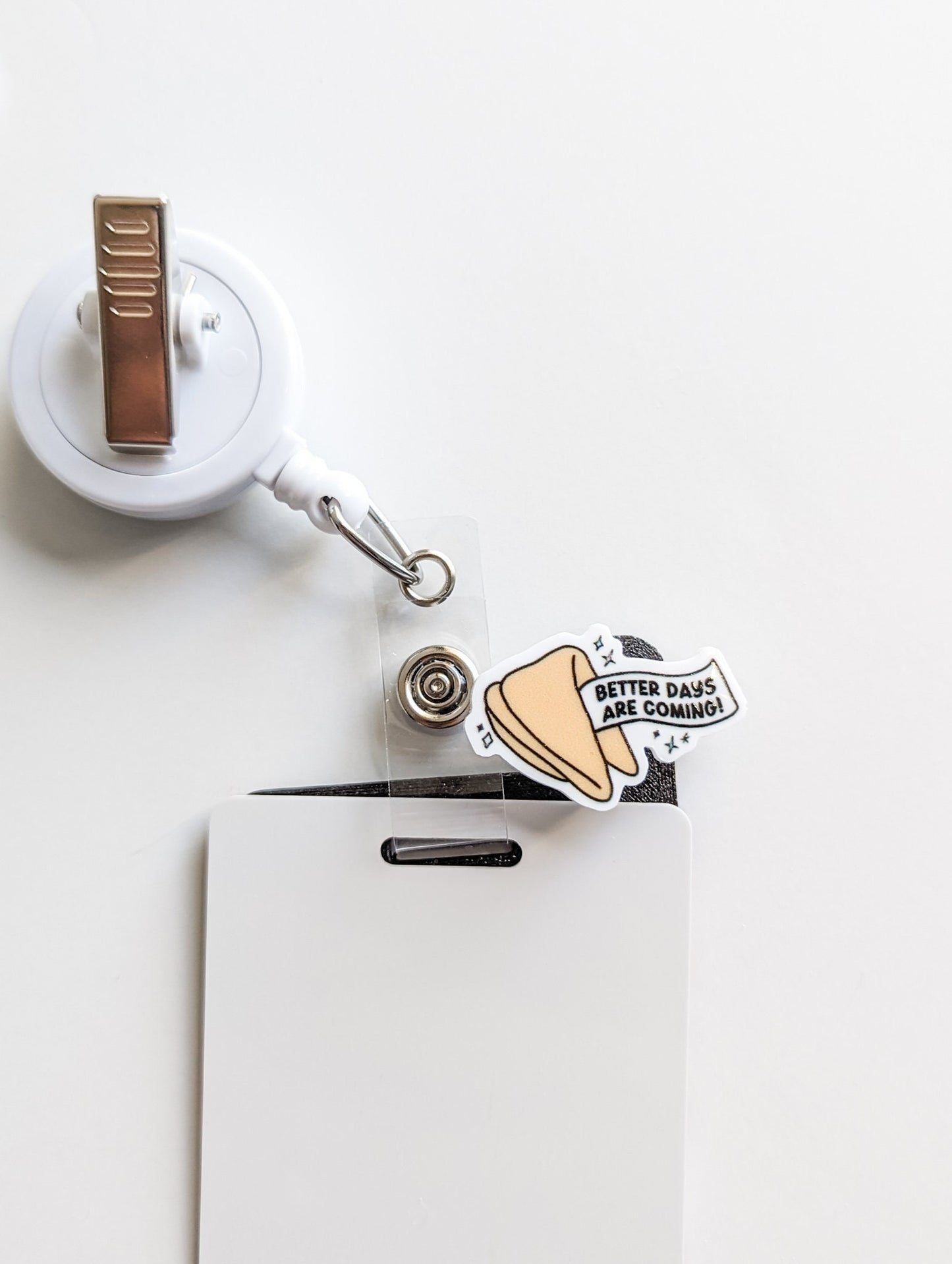 Badge Topper / CHARM COLLECTION - Better Days Fortune - Charm Only