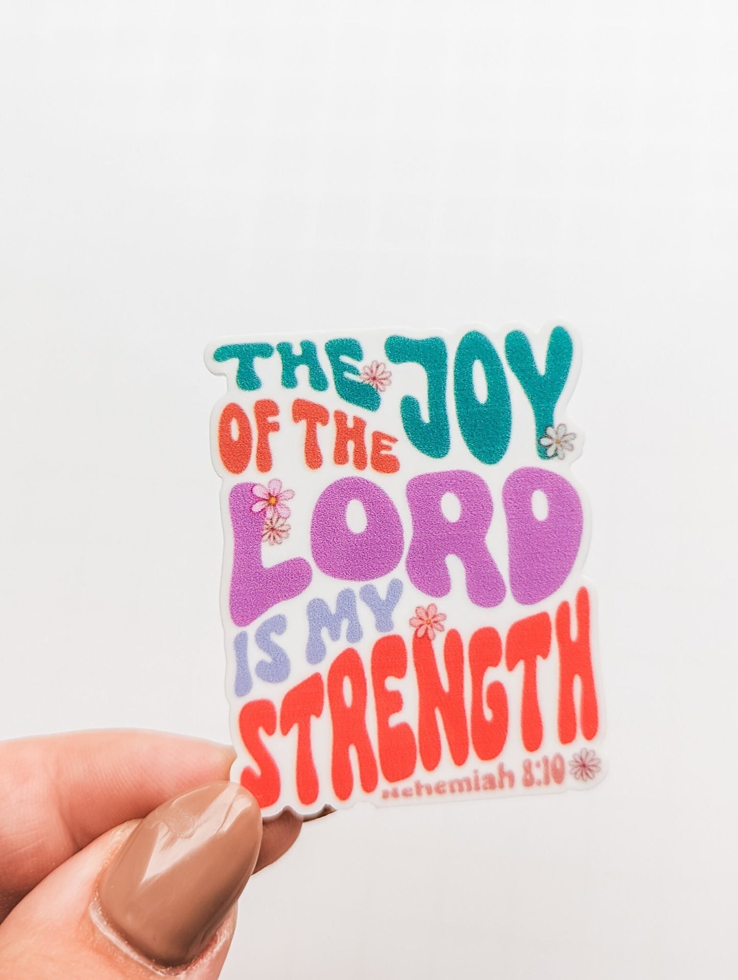 Joy of the Lord is my Strength / PLASTIC Add on / 12B16