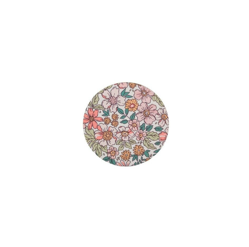 Pink and Green Floral / Hardboard Add on / 2B7