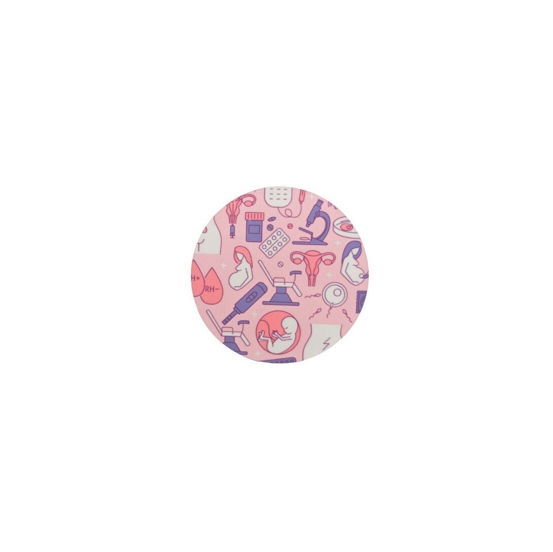 Pink OB Pattern / Hardboard Add on / 4B35