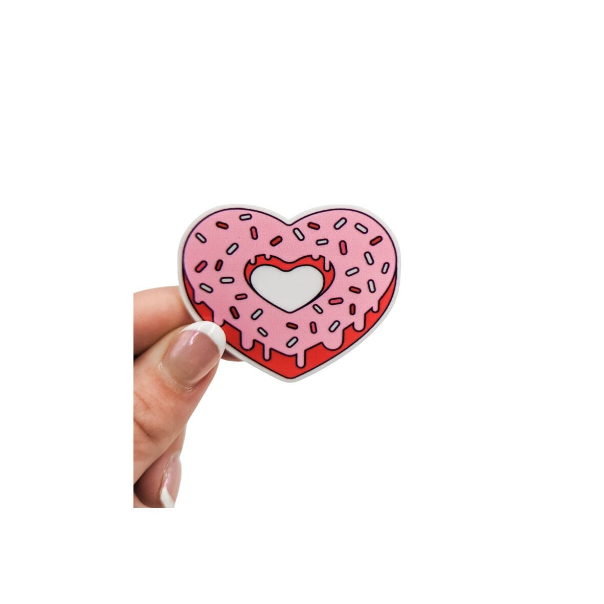 Donut Heart / VALENTINES DAY / PLASTIC Add on / 11B35