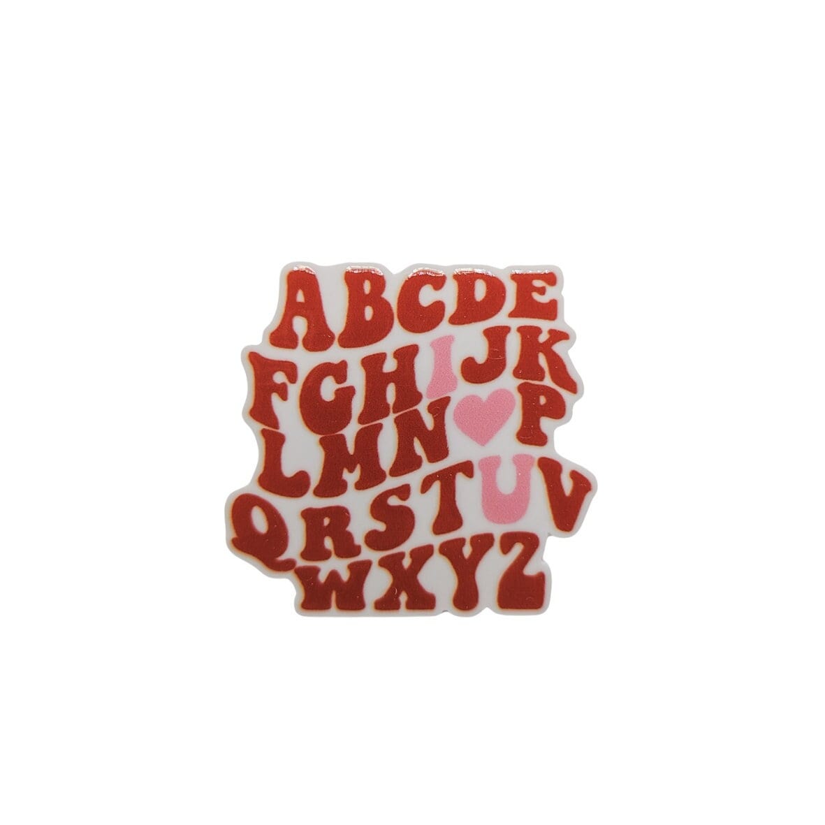 ABC's I Love U / VALENTINES Day / PLASTIC Add on / 11B16