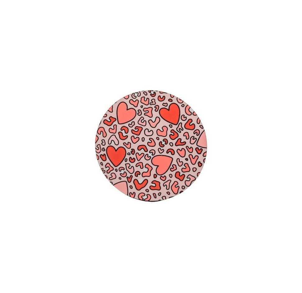 VALENTINES Cheetah Pattern / Hardboard Add on / 3A42