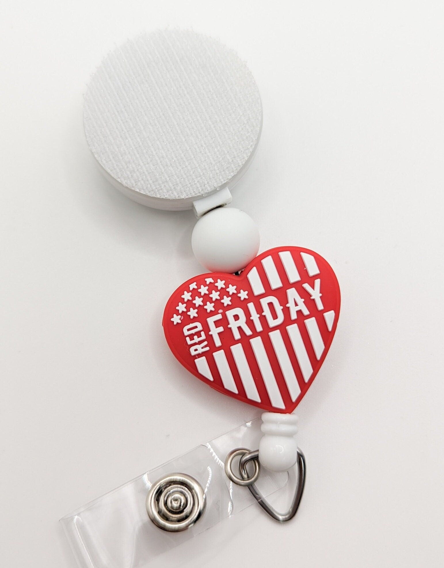 Red Friday / Interchangeable Badge Reel