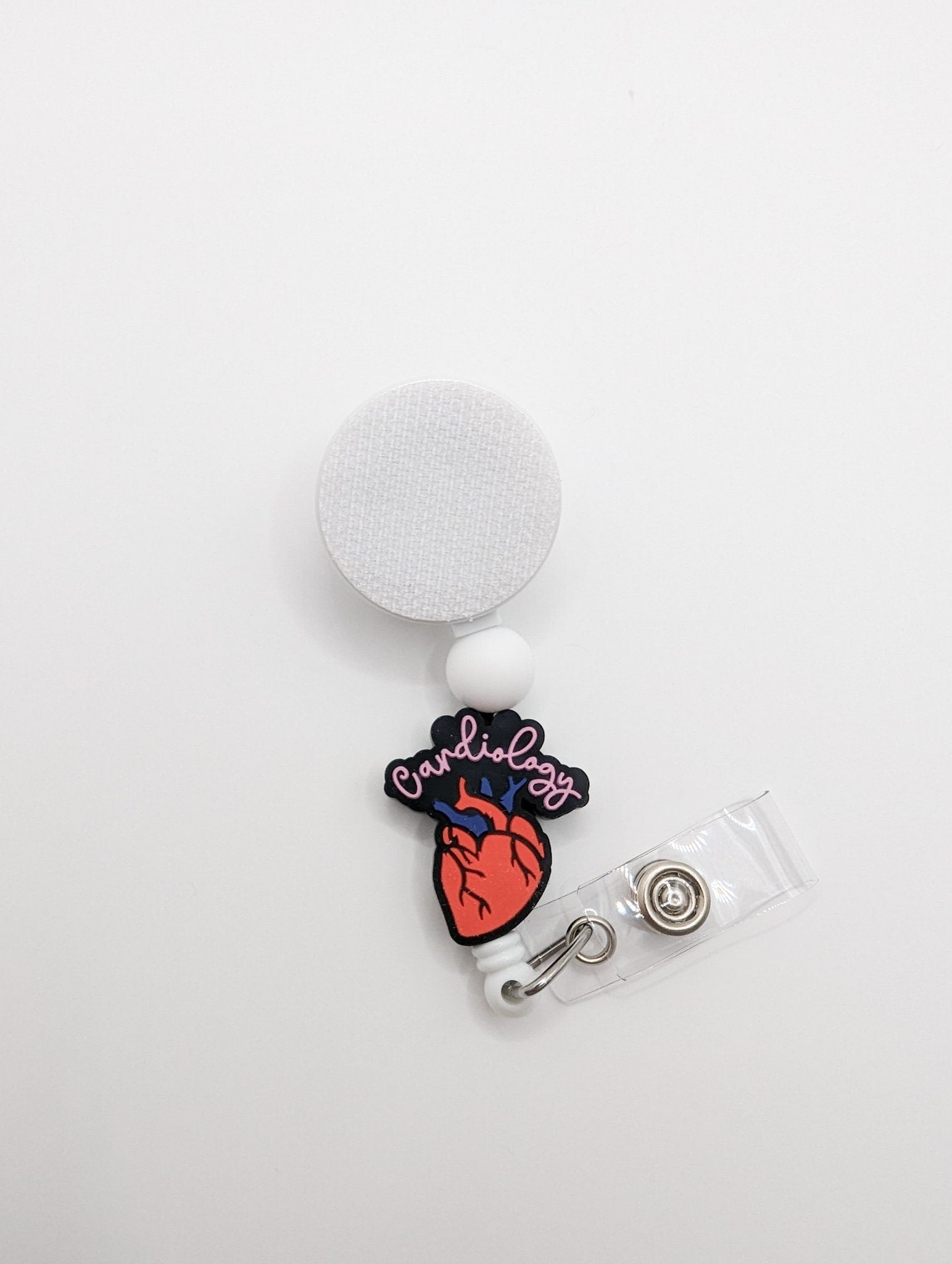 Cardiology Interchangeable Badge Reel