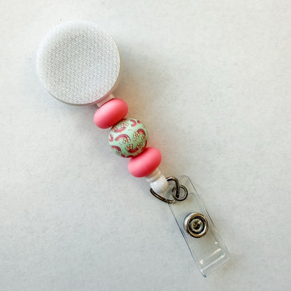 Retro Rainbow Interchangeable Badge Reel
