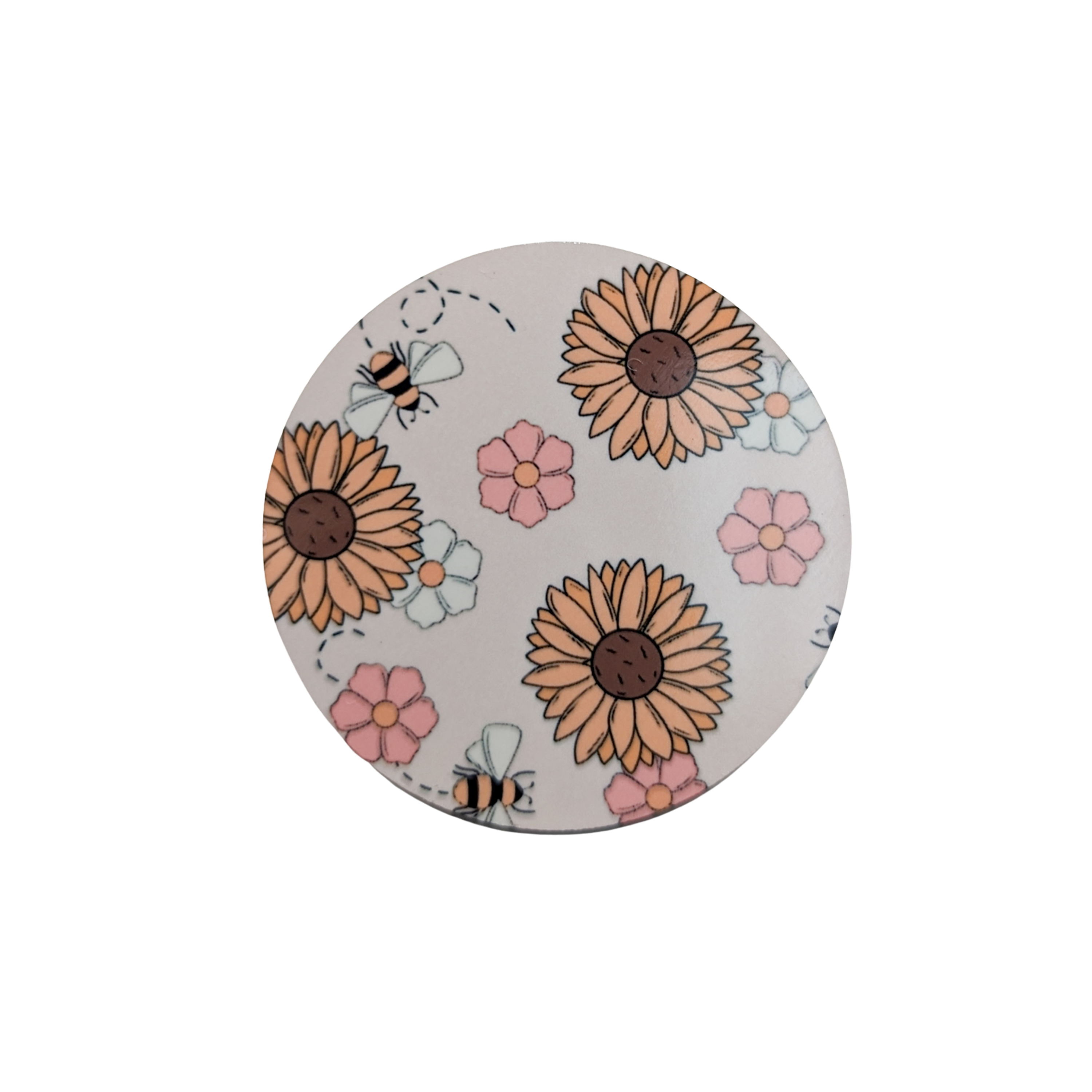 Sunflower Bee / Hardboard Add on / 6B21