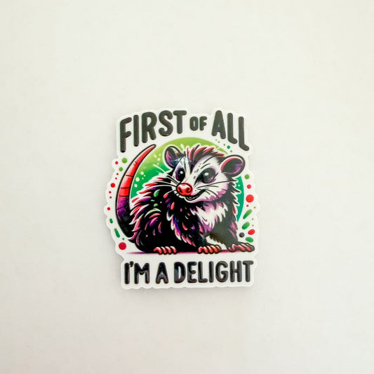 First Of All I'm A Delight / PLASTIC Add on